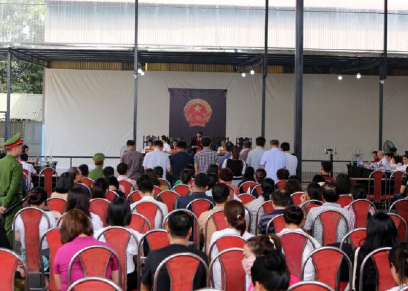 Phiên tòa vụ án Dự án mở rộng khu dân cư Thăng Lợi